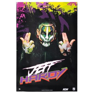 AEW Ringside Exclusive Black Light Edition Jeff Hardy Action Figure - 1 of 3
