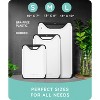 July Home Plastic Cutting Board Set of 3, Dishwasher Safe with Juice Grooves and Non-Slip - 4 of 4