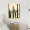Amanti Art Oaxaca Shades of Green by Raisa Zwart Canvas Wall Art Print Framed - 4 of 4