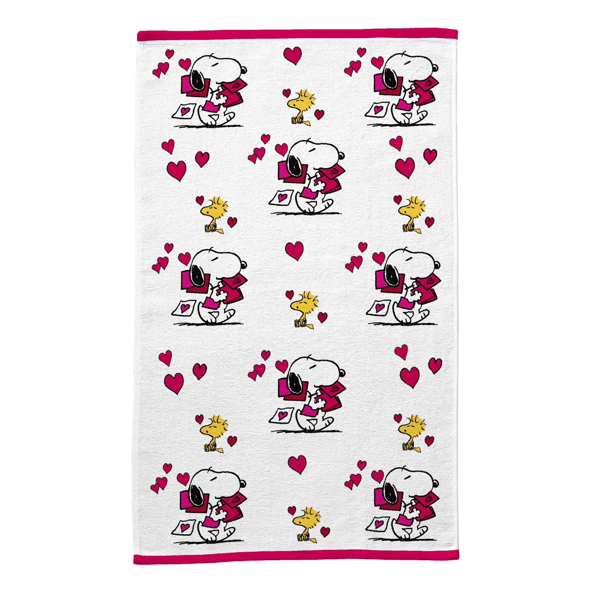 2pk Peanuts Valentine's Day Kitchen Towel Set