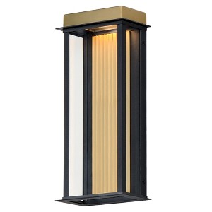 Maxim Lighting Rincon 1 - Light Wall Light in  Black/Gold - 1 of 1