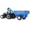 ERTL 1/64 New Holland T8.385 Tractor with Blue J&M Grain Cart 61032 - 4 of 4