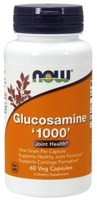 Glucosamine HCL 1000mg by Now Foods  -  60 Capsule