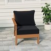 WestinTrends  Avalon Outdoor Patio HDPE Left Arm Facing Sectional Corner Club Chair with Patio Cushions - 2 of 4