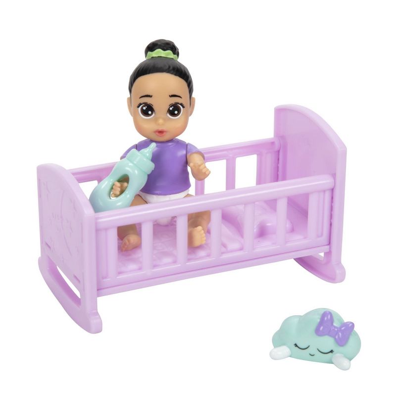 Perfectly Cute My Lil&#39; Surprise 4&#34; Baby Doll with Crib, 5 of 9