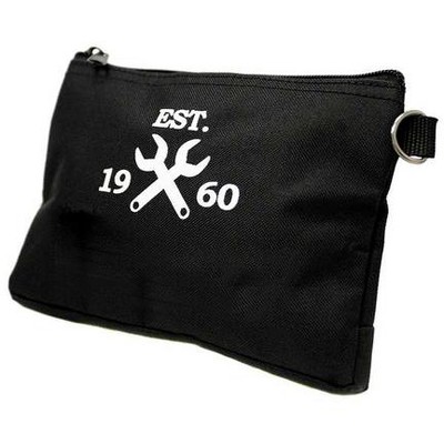 WESTWARD 32PJ42 Tool Bag, 600d Polyester, 1 Pockets, Black, 7" Height