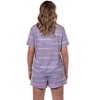 Wicked Women's Glinda Pajamas Striped Uniform Button Top Shorts Pajama Set - 4 of 4