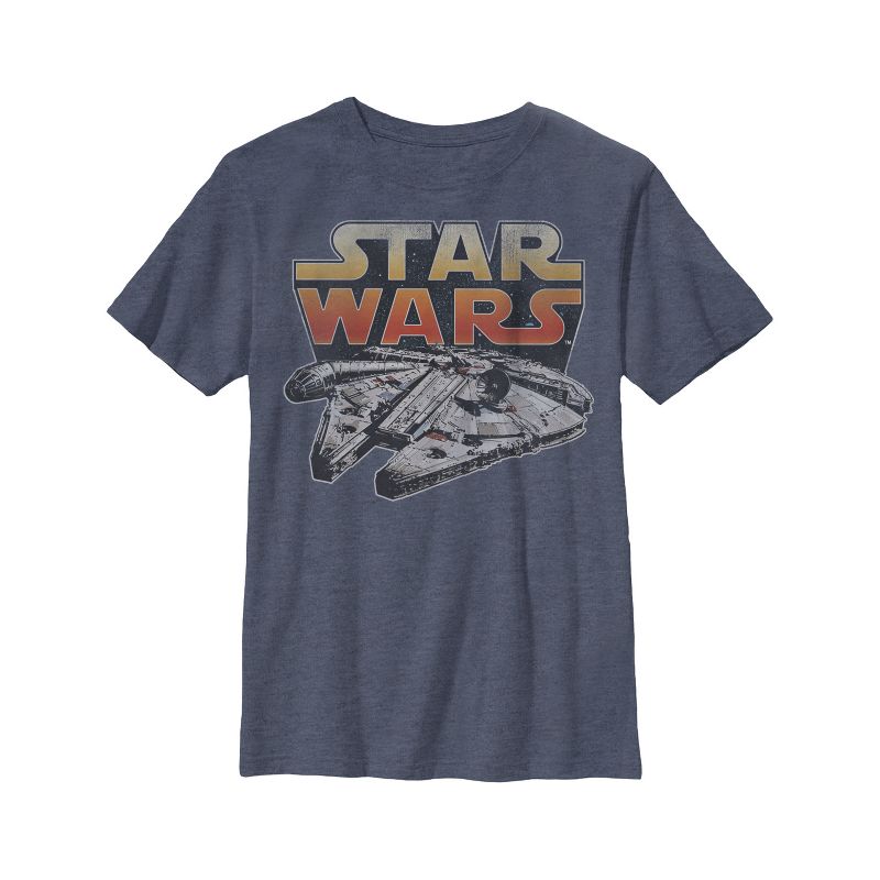 Boy's Star Wars The Falcon T-Shirt, 1 of 4