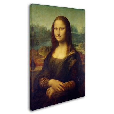 Trademark Fine Art -Da Vinci 'Mona Lisa' Canvas Art