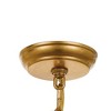 Crystorama Lighting Perla 1 - Light Chandelier in  Antique Gold - 2 of 4