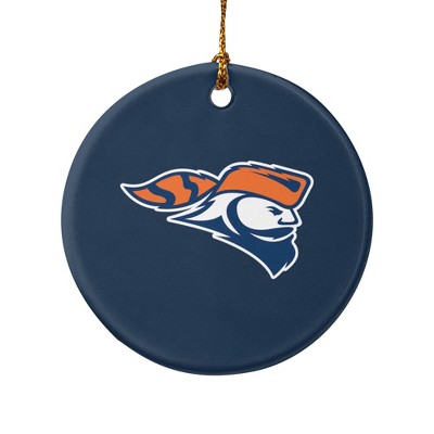 Carroll University Primary Logo Porcelain Holiday Christmas Tree Ornament
