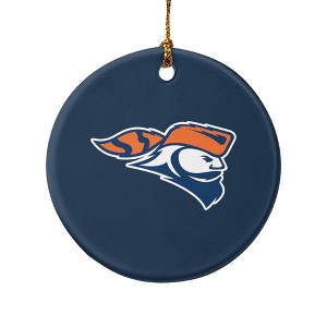 Carroll University Primary Logo Porcelain Holiday Christmas Tree Ornament - 1 of 4