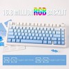 Evo Bytes Blue Gradient 75% Wireless Gasket Keyboard - 4 of 4