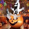 Syemin Inflatable Holiday Decorations Halloween Inflatables Outdoor Decorations Jack-O-Lantern Pumpkin and Ghosts, Orange, 47.3"*47.3"*70.8" - 4 of 4