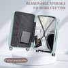 KTMBDW Luggage Sets 3 Piece PP Hardshell Carry on Suitcase, Travel Lightweight Carry-on with Double Spinner Wheels and TSA Lock - 3 of 4
