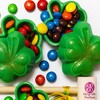 Sassy Little Southern Saint Patrick's Day Breakable Chocolate Shamrock Filled with M&M's, Comes with a wooden mallet with a Bow - 2 pack - 3 of 3