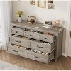 Nasitip 7 Drawer Dresser for Bedroom, 54" Wide Drawer Dresser with Storage, Wooden Closet Storage Chest for Living Room,Bedroom - 2 of 4