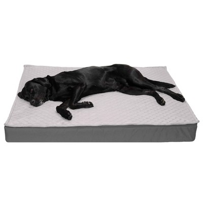 FurHaven Quilt Top Convertible Indoor-Outdoor Deluxe Orthopedic Pet Bed Mat