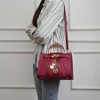 MKF Collection Cassia Snake embossed Vegan Leather Women’s Satchel Bag by Mia K - 3 of 4