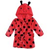 Hudson Baby Unisex Baby Plush Bathrobe and Toy Set, Ladybug, One Size - 4 of 4