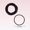 scünci No Damage Extra Large Elastic Hair Ties - Black - Extra Thick Hair - 15pcs - 4 of 4