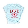 Simply Sage Market Women's Love Is All You Need Cupid Short Sleeve Graphic Tee - 2 of 4