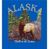 Adventure Society Alaska Crew Neck Short Sleeve Adult T-shirt - 2 of 2