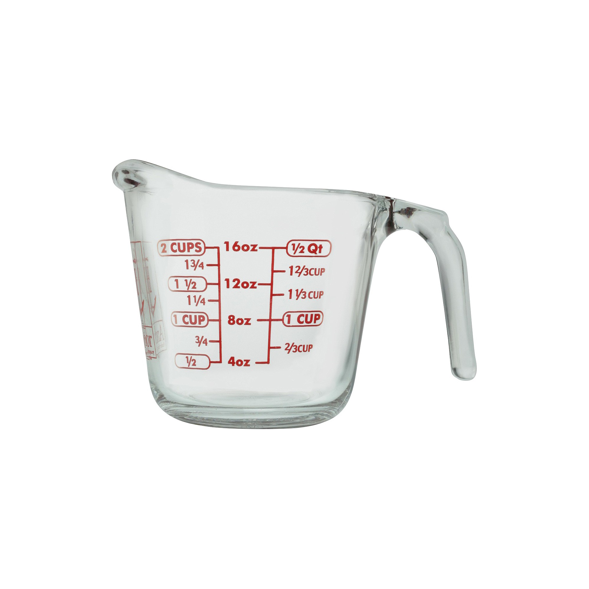 Anchor 16oz Measuring Cup, Clear