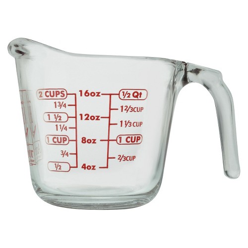 Anchor 16oz Measuring Cup, Clear