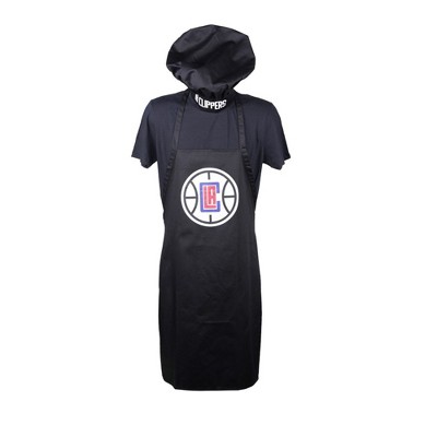 NBA Cooking Apron and Chef Hat Set - Los Angeles Clippers