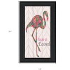 HomeRoots You are so loved Flamingo Black Framed Print Wall Art - 3 of 3