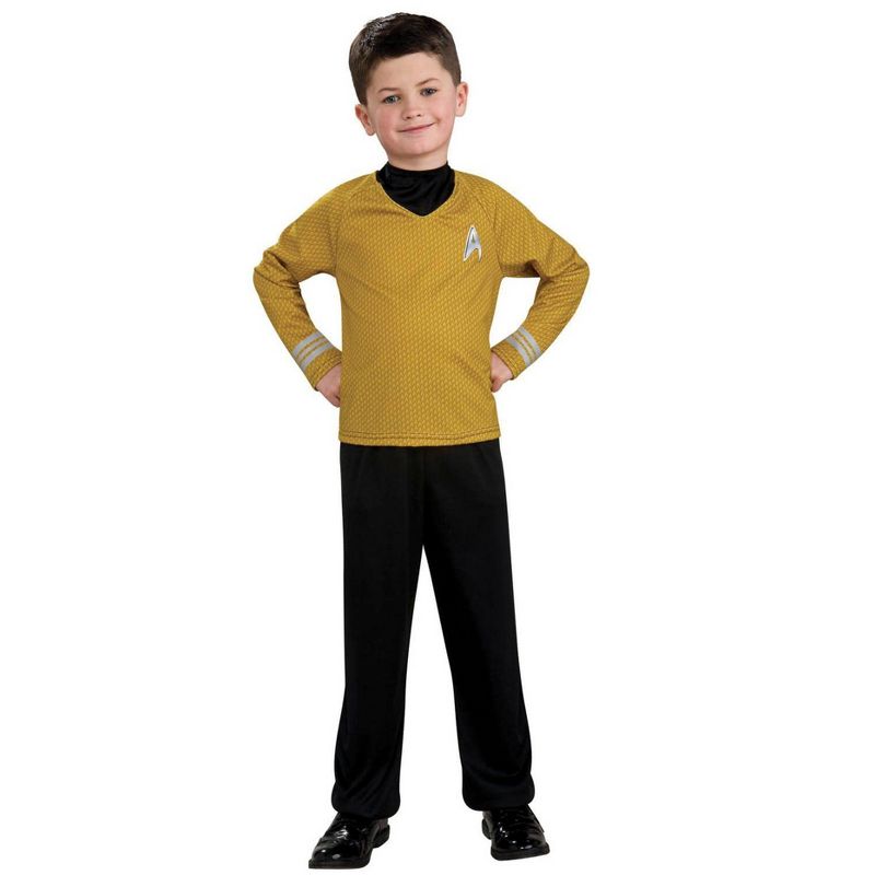 Rubies Star Trek Boys Captain Kirk Costume, 1 of 3