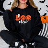 S.W.Smiley Boo Crew - Women's Graphic Sweatshirt - 3 of 4
