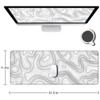 Scarlet Scope Stitched Edges Anti Slip Mouse Pad - 2 of 4
