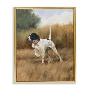 Stupell Industries Pointer Dog in Field, 25" x 31" - 1 of 4