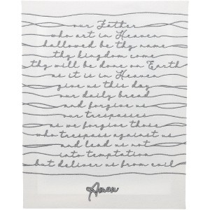 Pavilion Gift Company - Amen - 12" x 15" Embroidered Plaque - Wall Sign Panels - 1 of 4