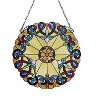 CHLOE Lighting ADALEE Tiffany-style Victorian Stained Glass Window Panel 20Inch Height - 3 of 4