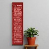 Slickblue Up North Wood Wall Sign – Rustic Quote for Cabin, Lake House, or Retreat Decor – 9x36 Inches, Color Options - 2 of 3