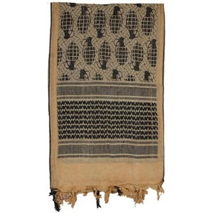 Mafoose Premium Shemagh Keffiyeh Head Neck Scarf Wrap 43" x 41" - 1 of 2