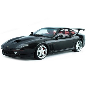 1997 Ferrari 550 "Koenig Special" Black with Red Interior 1/18 Model Car by GT Spirit - 1 of 4