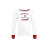 Touched by Nature Infant and Toddler Organic Cotton Tight-Fit Pajama Set, Christmas Cookies - 3 of 4