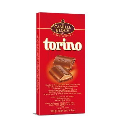 Torino Swiss Milk Chocolate Bar with Truffle Filling (Pack of 4)3.5 oz