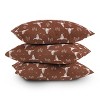 26"x26" Deny Designs Little Arrow Design Co Cow Skull Outdoor Throw Pillow: Abstract Pattern, Polyester, Square Shape - 4 of 4