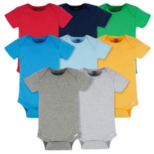 Onesies Brand Baby Neutral 8-Pack Short Sleeve Onesies® Bodysuits - 1 of 4