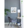Fisfet 23.6x23.6" Perryman Crystal Mirror Framed Wall Art on Mellow Golden Tint Background - 2 of 4