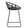 19" Zudora Accent Chair PU/Sandy Gray Finish - Acme Furniture: Leather Upholstery, Metal Frame, No Assembly Required - 3 of 4