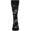 Memoi Money Bags Cash Print Bamboo Blend Crew Socks - 2 of 4