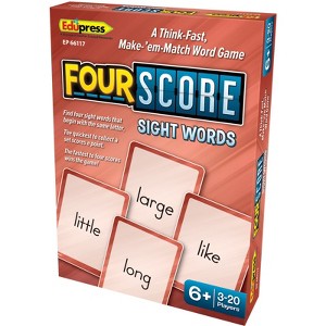 Teacher Created Resources Four Score Card Game: Sight Words (Case of 3) - 1 of 1