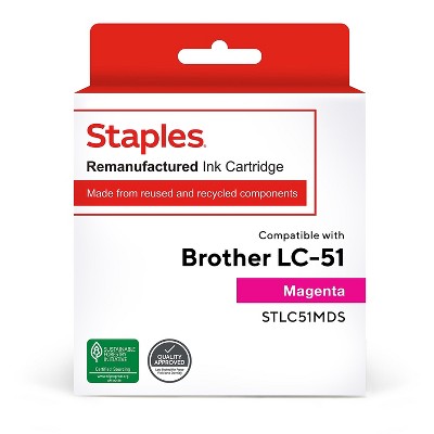 TRU RED Reman Magenta Std Yld Ink Cartridge Replacement-Brother LC51M TRLC51MDS