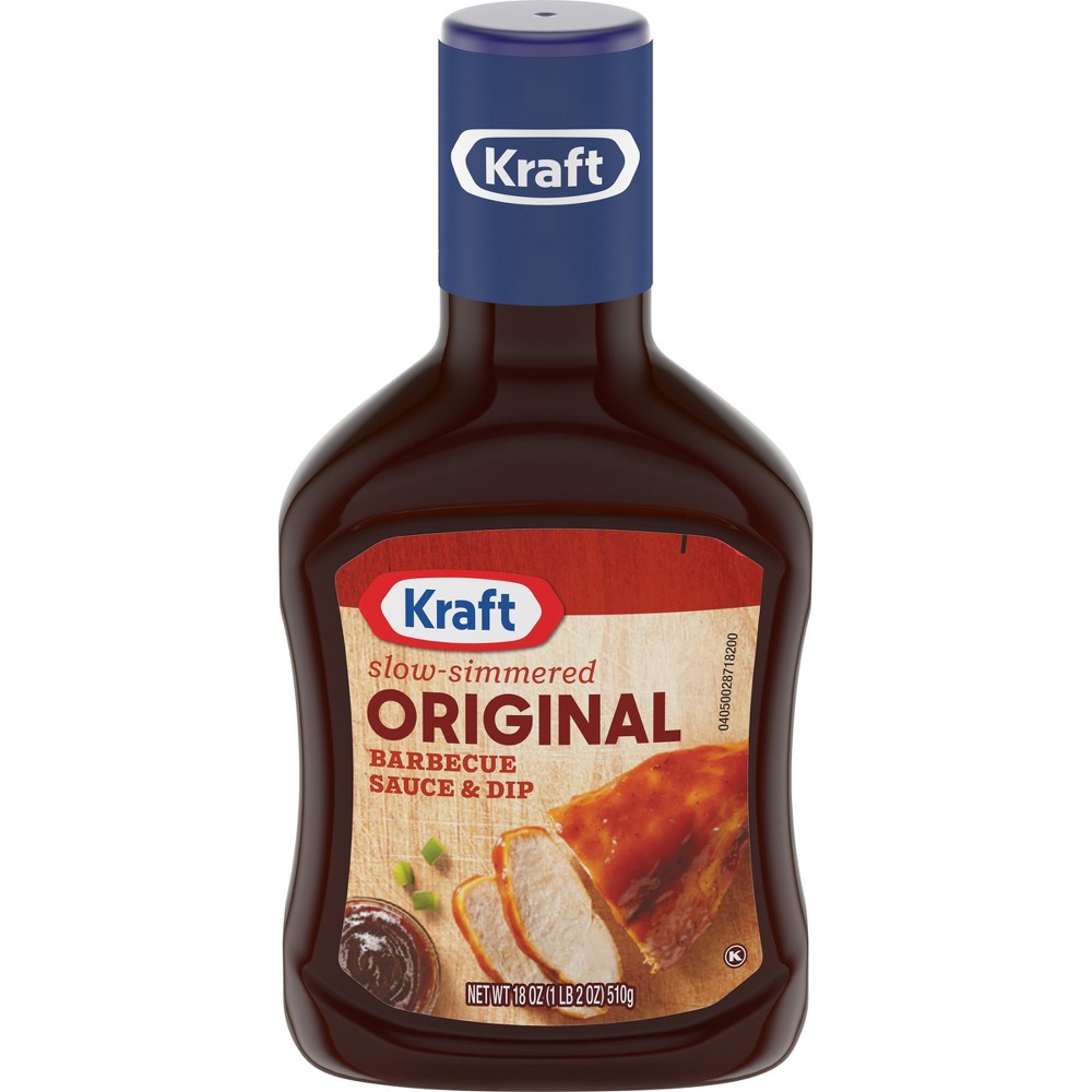 UPC 021000052288 Kraft Original SlowSimmered Barbecue BBQ Sauce 18